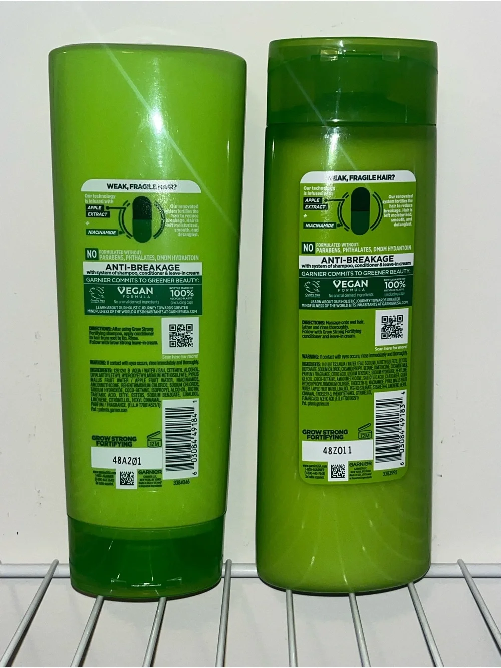 Garnier Fructis Grow Strong Fortifying Shampoo & Conditioner Bundle